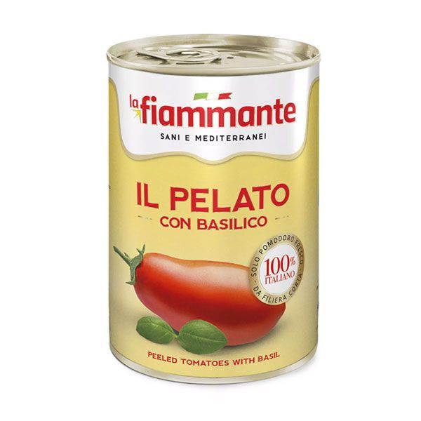 Томаты пелати с базиликом Fiammante, 400 г