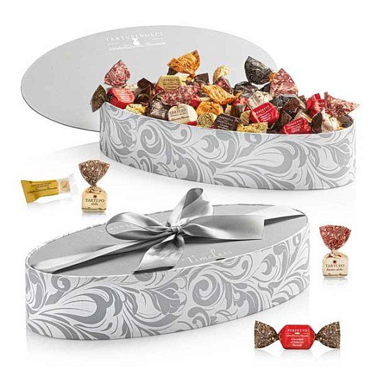 Ассорти TIMELESS TARTUFIDOLCI, 9 видов, ANTICA TORRONERIA PIEMONTESE, 600 кг (карт/кор серебро)