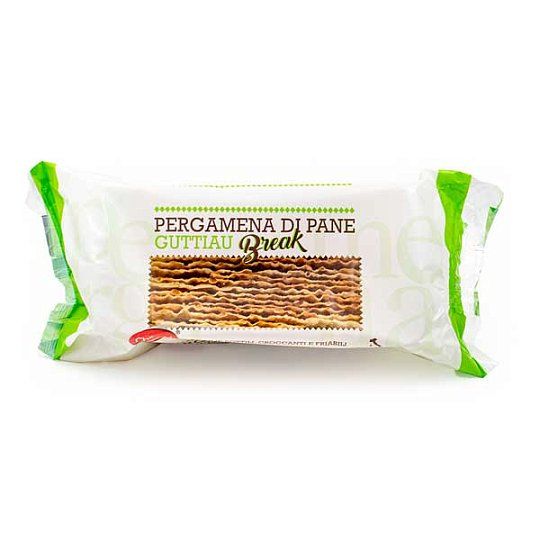 Хлебцы сардинские с оливковым маслом Pergamena di pane Guttiau, CHERCHI, 75 г (пл/пак)