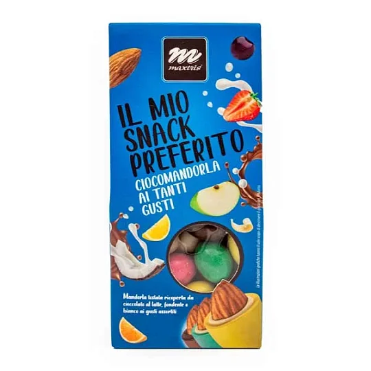 Миндаль обжаренный ассорти IL MIO SNACK PREFERITO, MAXTRIS, 150 г (карт/кор)
