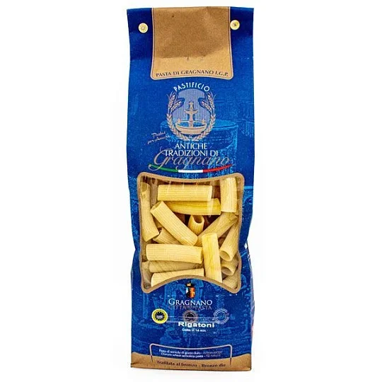 Ригатони IGP, Antiсhe Tradizioni di Gragnano, 500 г