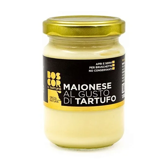 Майонез со вкусом трюфеля BOSCOR, CALUGI, 130 г (ст/б)