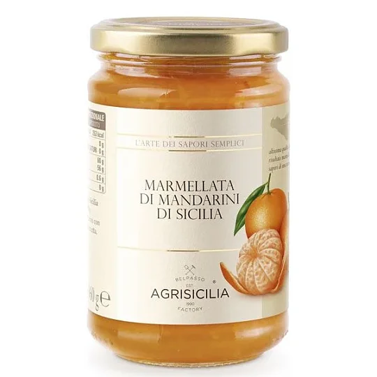 Джем из сицилийского мандарина, L'ARTE SAPORI SEMPLICE Agrisicilia, 360 г