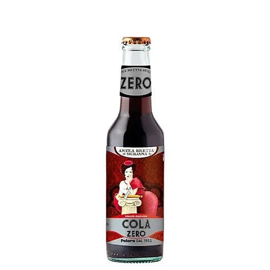 Кола без сахара ZERO Polara, 275 мл (ст/бут)