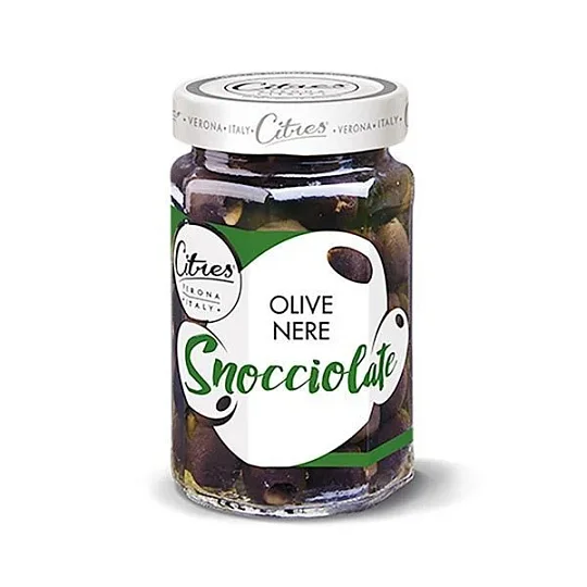 Оливки черные без косточек Citres, 290 г (ст/б)