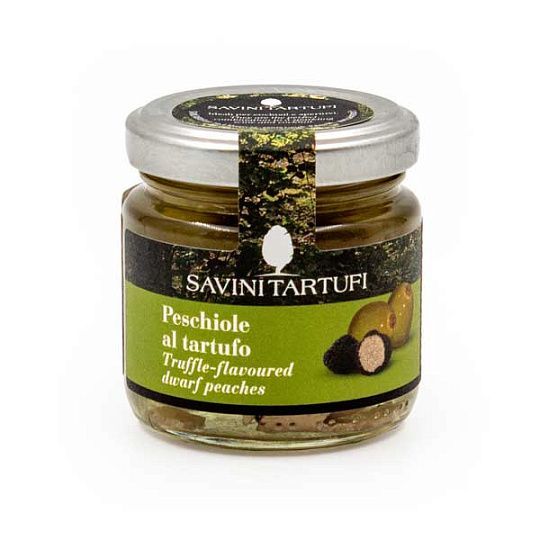 Персики мини с трюфелем SAVINI TARTUFI, 90 г (ст/б)																							