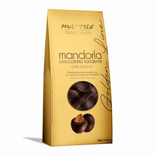 Миндаль в темном шоколаде, Maxtris, Golden Line, 150 г