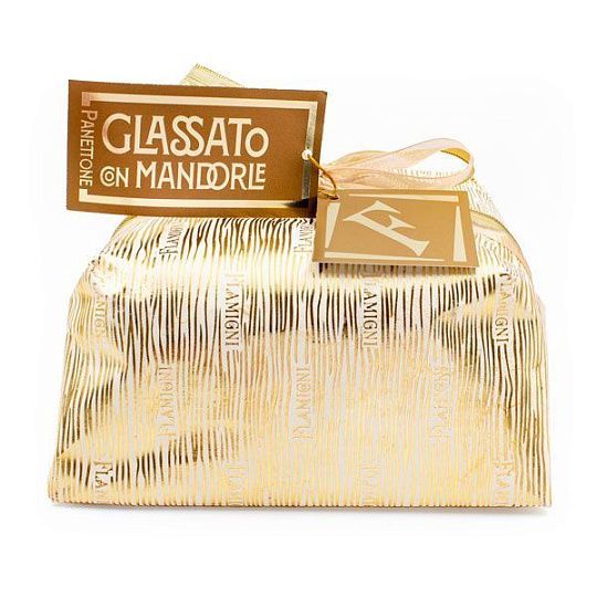 Панеттоне, в глазури с миндалем, FLAMIGNI, 1 кг, упакованный вручную