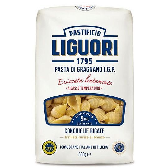 Конкилье Ригате (паста из Граньяно IGP), Liguori, 500 г