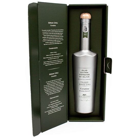 Уникальное масло Gran Cru Coratina, Galantino, 500 мл (в подарочной коробке)