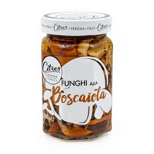Грибы алла Боскайола CITRES, 290 г (ст/б)