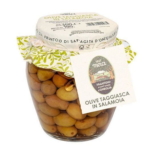 Оливки Таджаски с косточками в рассоле Sant'Agata, 300 г