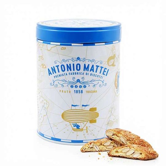 Кантуччи с миндалем из Прато, ANTONIO MATTEI, 125 г (жест/б)
