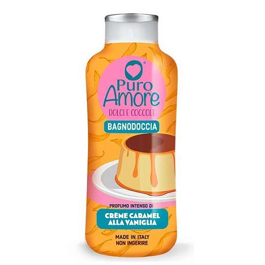 Гель для душа Крем-карамель с ванилью FarmaLais, 650 мл