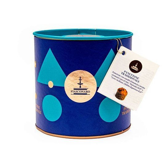 Панеттоне мини с вином Марсала DOP и Ликером Терре Сичилиане Зибиббо IGP Fiasconaro, 100 г (ж/б)