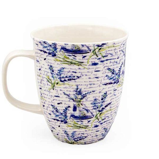 Кружка чайная из фарфора BLUE SECRET в картонной коробке 530 мл REGINADIFIORI