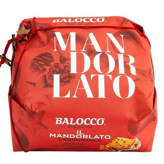 Панеттоне IL MANDORLATO L'ORIGINALE Balocco, 1 кг (бум/упак)